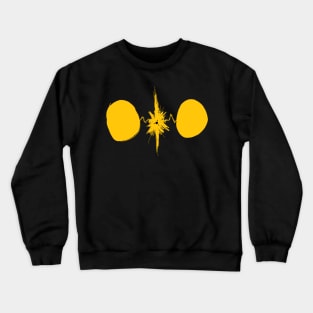 Yellow electric Crewneck Sweatshirt